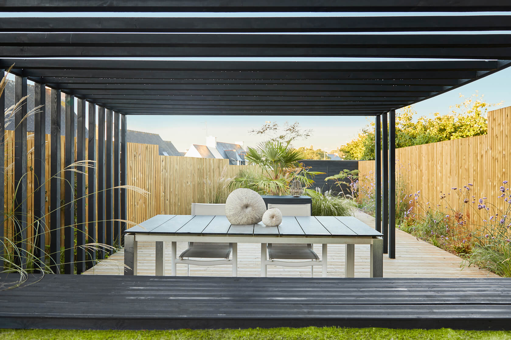 Pergola contemporaine