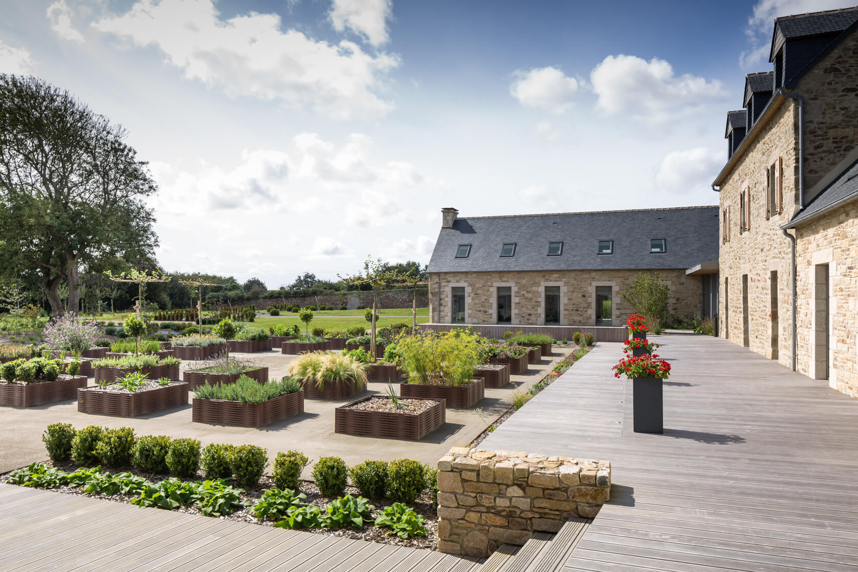 Clos de Tromenec jardin