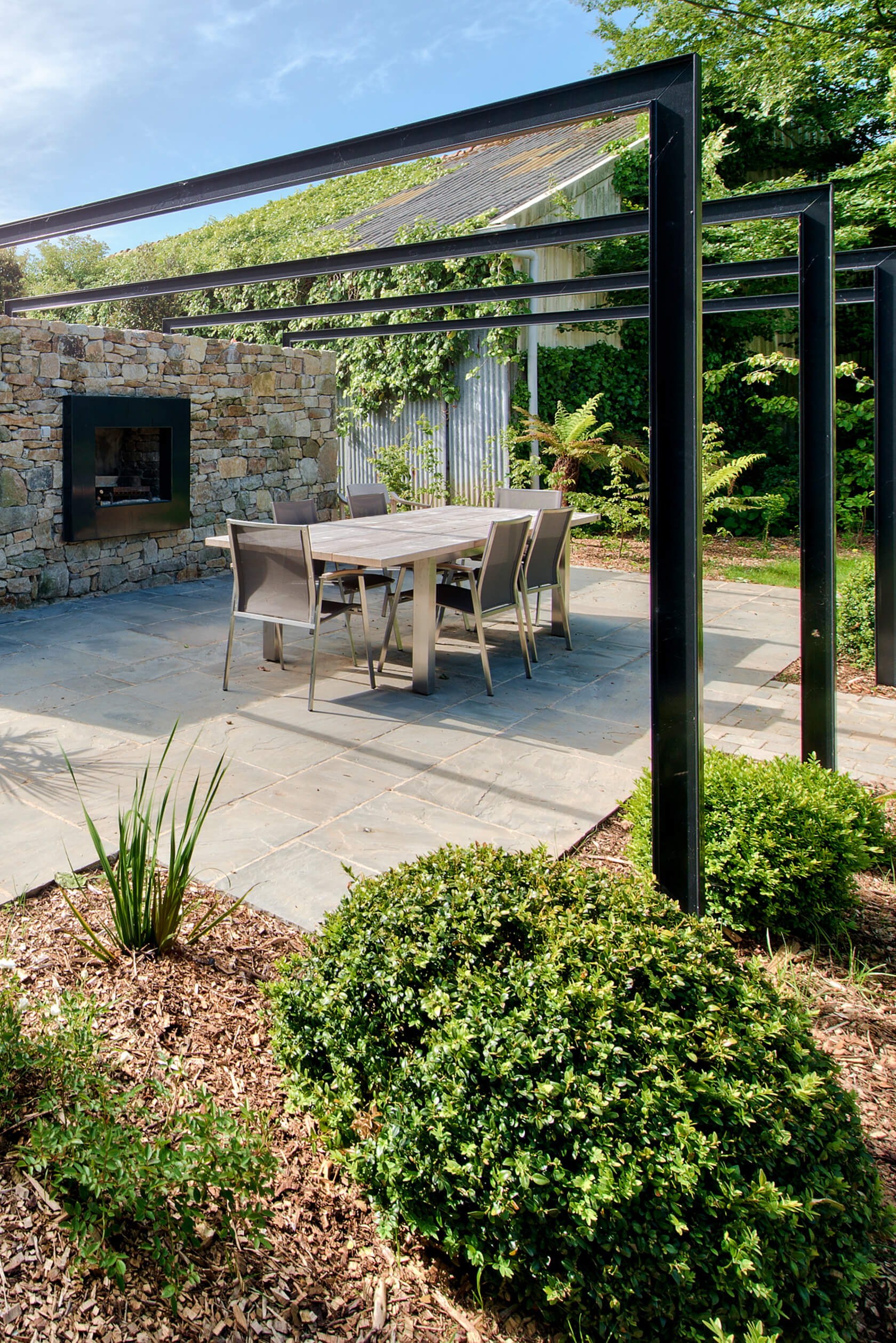 ferme bretonne : aménagement jardin finistère