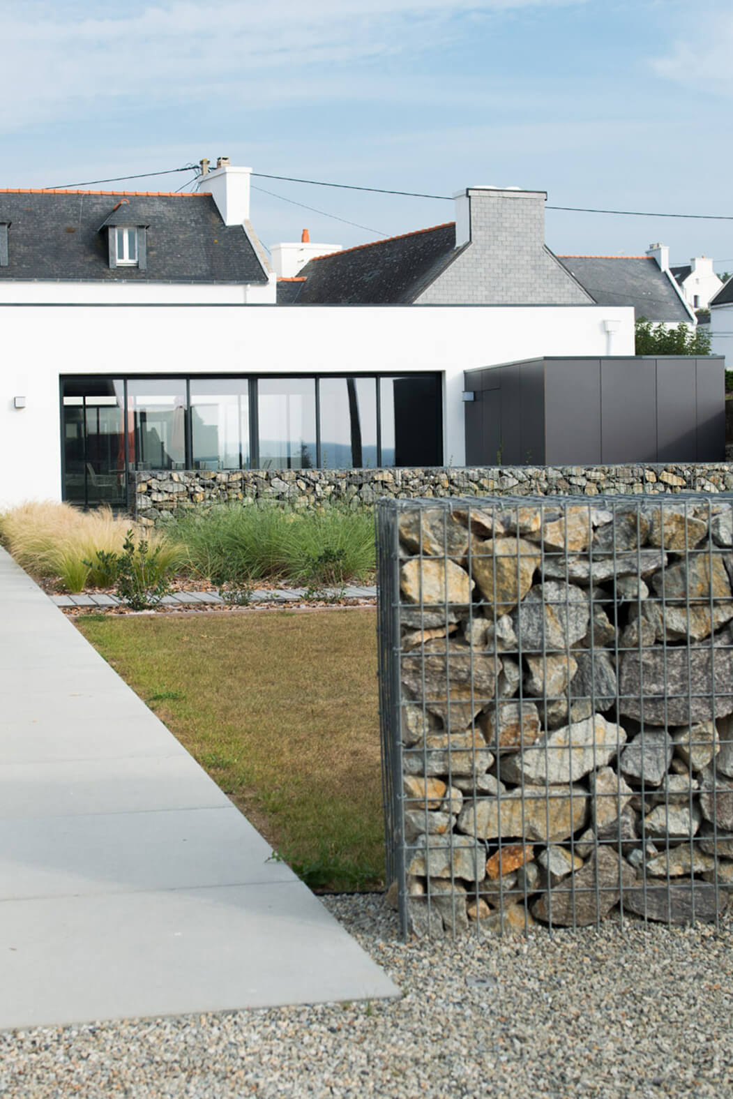 Jardin à Porspoder paysagiste dunes et rochers