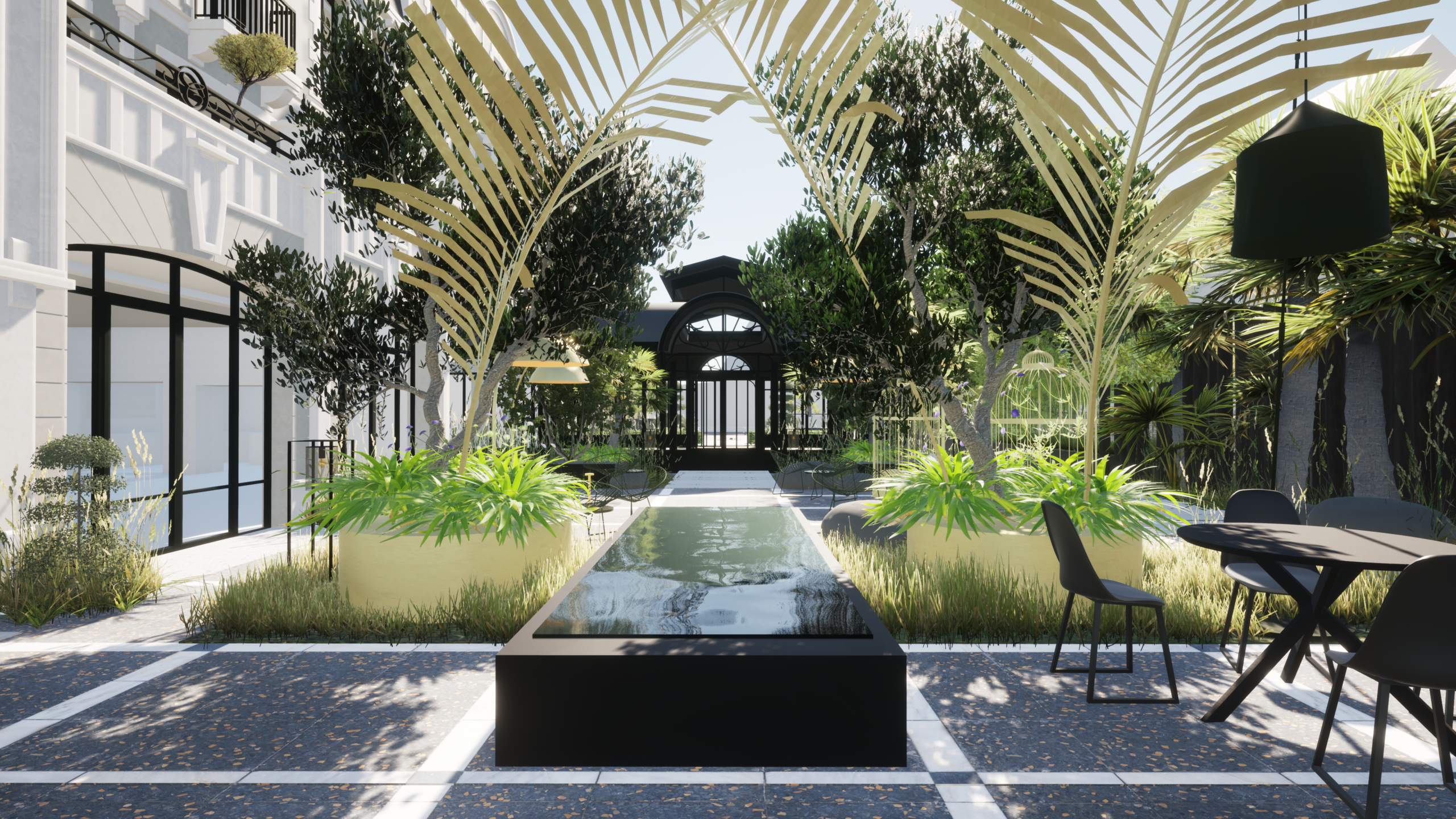 Architecte extérieur Brest Finistère Bretagne - Grand Hotel de Courtoisville 2