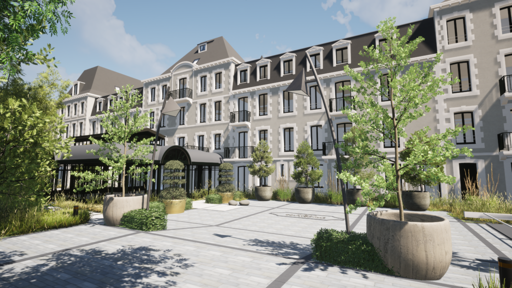 Architecte extérieur Brest Finistère Bretagne - Grand Hotel de Courtoisville