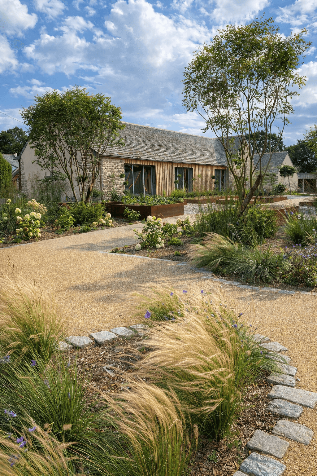 Architecte extérieur Brest Finistère Bretagne - Les Jardins de l&rsquo;Eveil 1