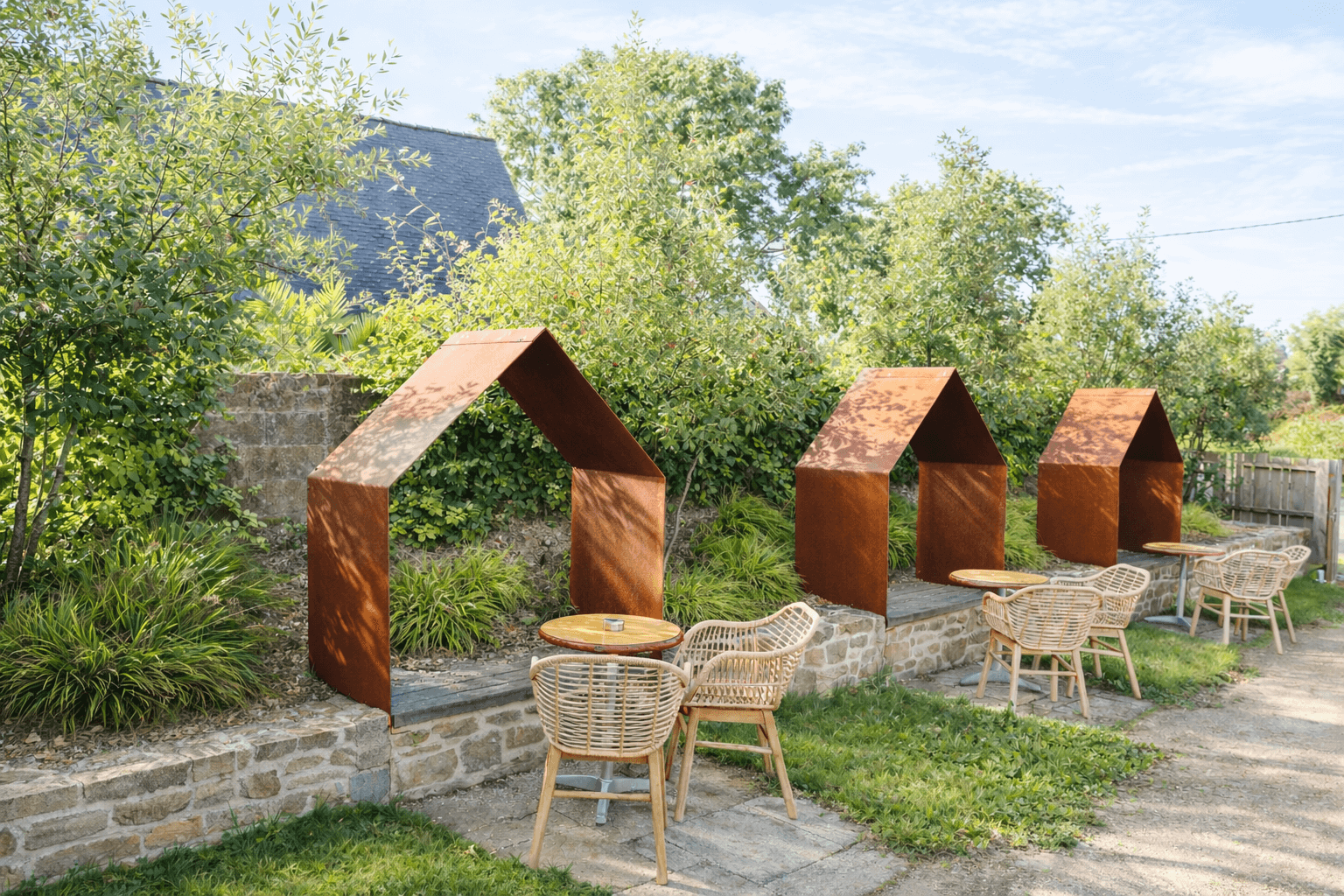 Architecte extérieur Brest Finistère Bretagne - Les Jardins de l&rsquo;Eveil 10