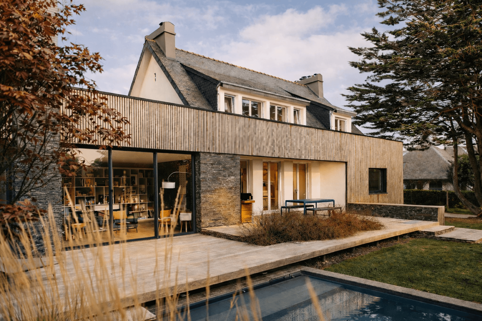 Architecte extérieur Brest Finistère Bretagne - Ecrin de baignade 3