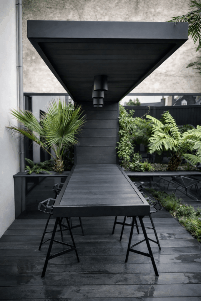 Architecte extérieur Brest Finistère Bretagne - Black Patio