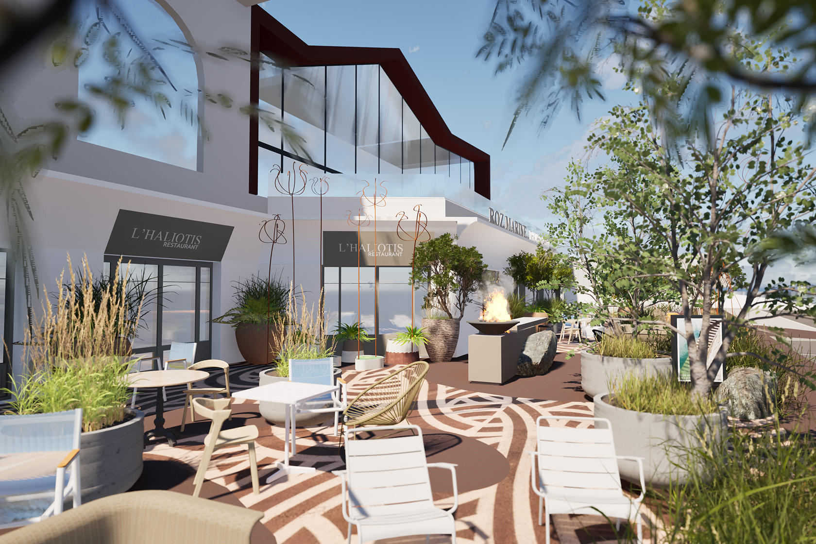 Architecte extérieur Brest Finistère Bretagne - Roz Marine_ Thalassothérapie 13